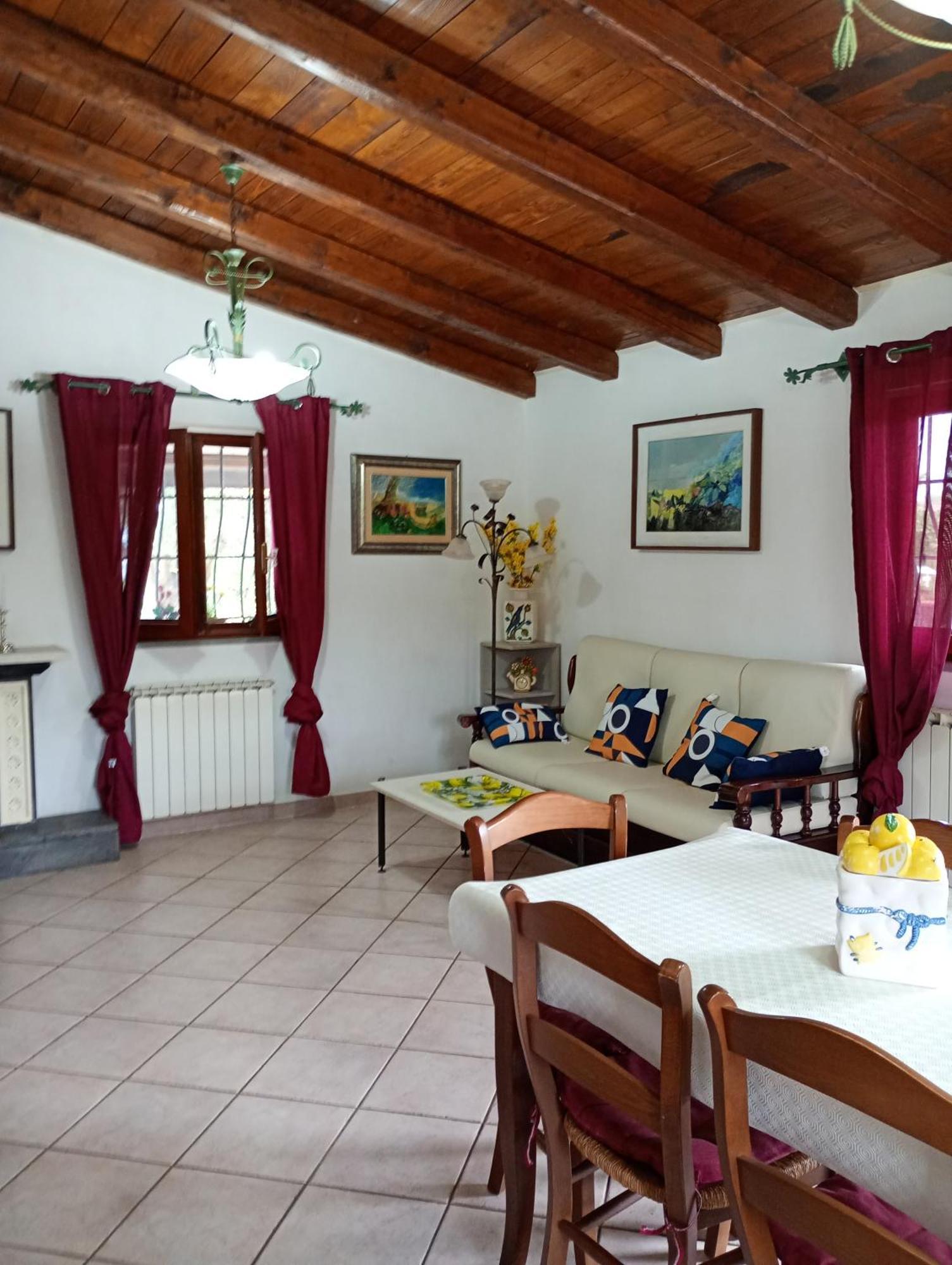 Independent Villa With Private Beach On The Lake 布拉恰诺 外观 照片